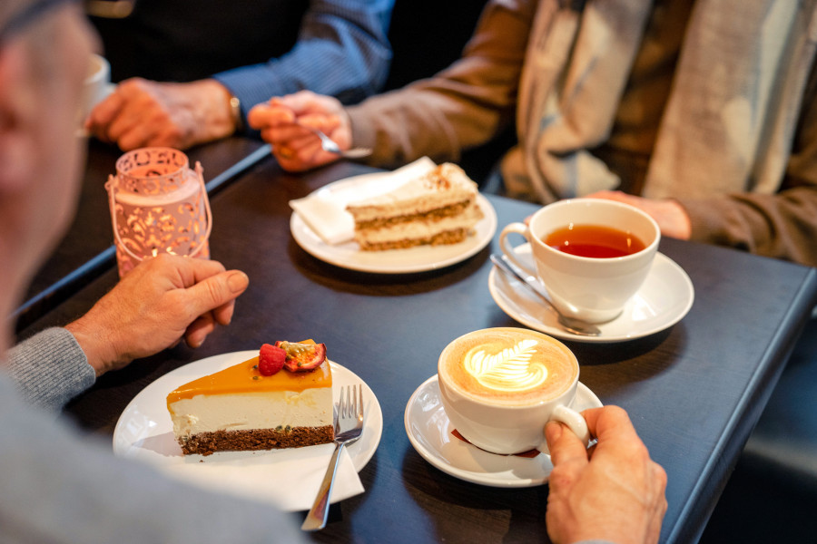 Kaffee und Kuchen im «Chüechli Backstuba & Café» in Chur